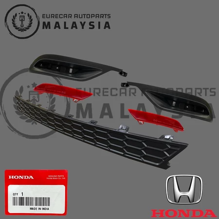 Honda City Bumper Rear Reflector/Centre Garnish/Inner Reflector Cover 2017-2019 T9N GM6.5 [Original] Made In India